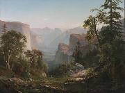 View of the Yosemite Valley Thomas